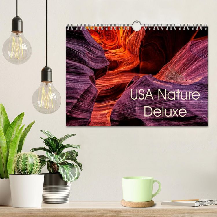 Produktbild: USA Nature Deluxe (Wall Calendar 2026 DIN A4 landscape), CALVENDO 12 Month Wall Calendar