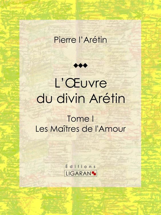 Produktbild: L'Oeuvre du divin Ar&eacute;tin
