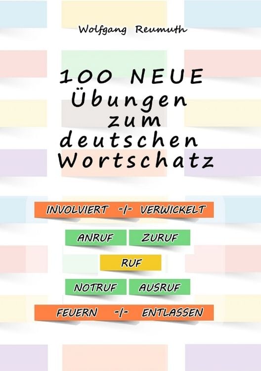 Produktbild: 100 neue &Uuml;bungen zum deutschen Wortschatz