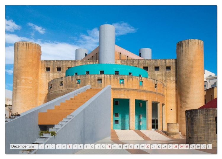 Produktbild: Malta &ndash; Historisches Juwel im Mittelmeer (Tischkalender 2026 DIN A5 quer), CALVENDO Monatskalender