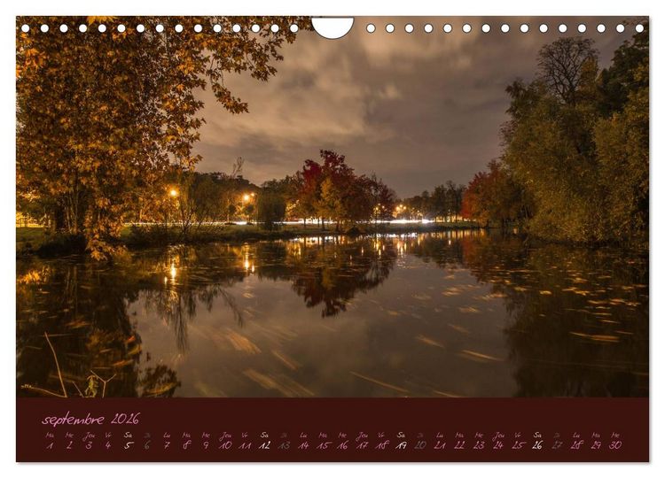 Produktbild: Un automne au Bois (Calendrier mural 2026 DIN A4 vertical), CALVENDO calendrier mensuel