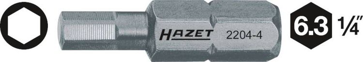 Produktbild: Hazet Sechskant-Bit 3mm Sonderstahl C 6.3 1St.