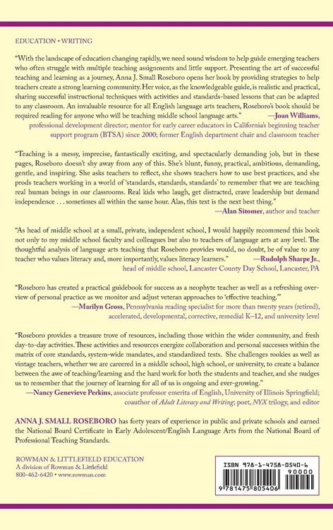 Produktbild: Teaching Writing in the Middle School