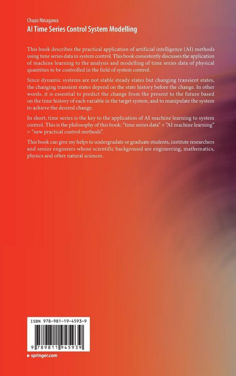 Produktbild: AI Time Series Control System Modelling