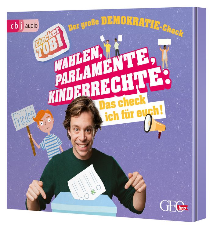 Produktbild: Checker Tobi - Der gro&szlig;e Demokratie-Check: Wahlen, Parlamente, Kinderrechte &ndash; Das check ich f&uuml;r euch!