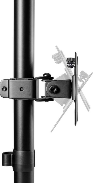 Produktbild: SpeaKa Professional SP-MM-420 Monitorhalterung 2 Display(s) 33,8 cm (13,3") - 81,3 cm (32") Schwarz Neigbar, Schwenkbar, Drehbar, H&ouml;henverstellbar