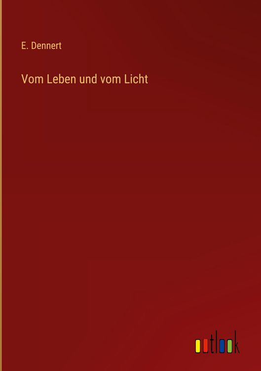 Produktbild: Vom Leben und vom Licht