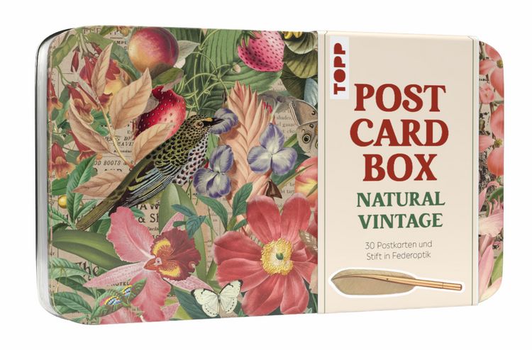 Produktbild: Postcard Box - Natural Vintage