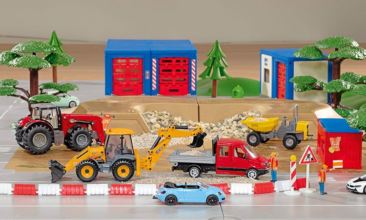 Produktbild: Siku 3558 JCB 4CX Baggerlader