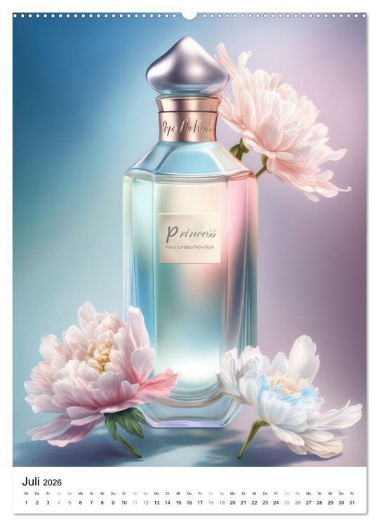 Produktbild: Parfum Eleganz im Glas (hochwertiger Premium Wandkalender 2026 DIN A2 hoch), Kunstdruck in Hochglanz
