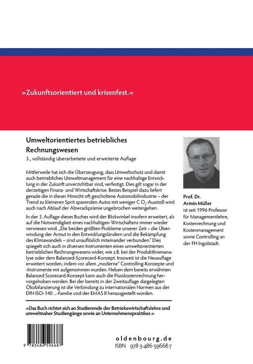 Produktbild: Umweltorientiertes betriebliches Rechnungswesen