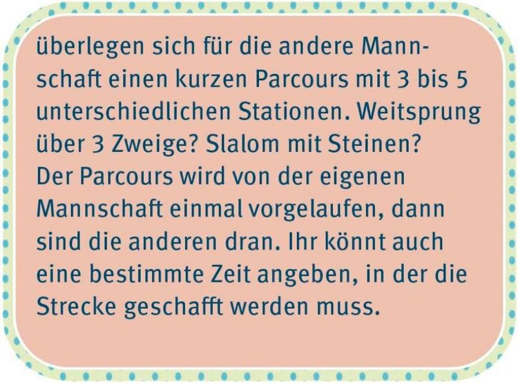 25 Spiele für draußen