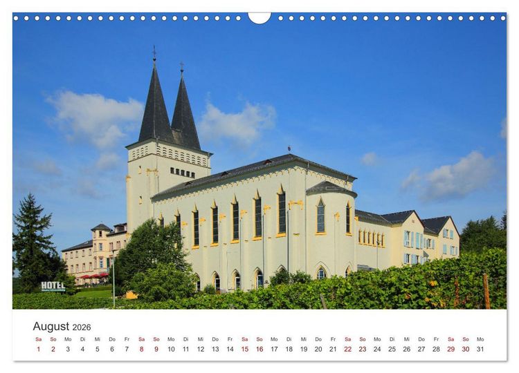 Produktbild: Rheingau - Land des Weines und der Bauwerks (Wandkalender 2026 DIN A3 quer), CALVENDO Monatskalender