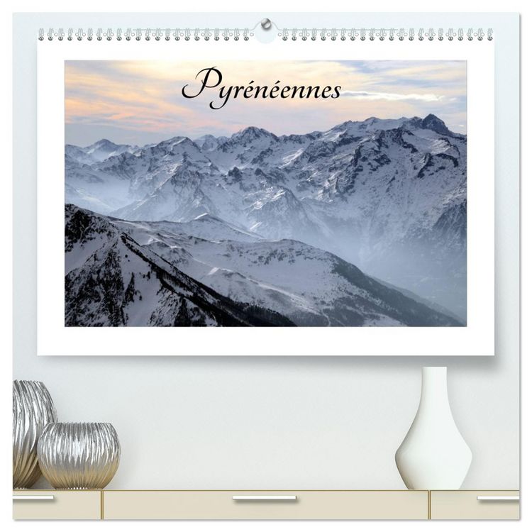 Produktbild: Pyr&eacute;n&eacute;ennes (Calendrier mural 2026 DIN A2 vertical) calendrier de bureau