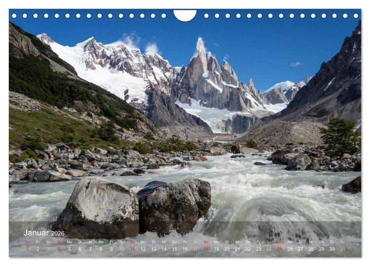Produktbild: Majest&auml;tische Berge Cerro Torre Patagonien (Wandkalender 2026 DIN A4 quer), CALVENDO Monatskalender