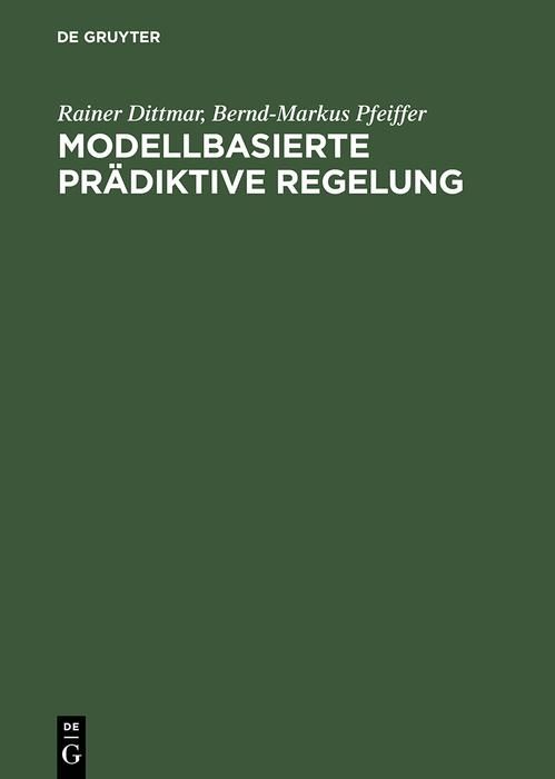 Produktbild: Modellbasierte pr&auml;diktive Regelung