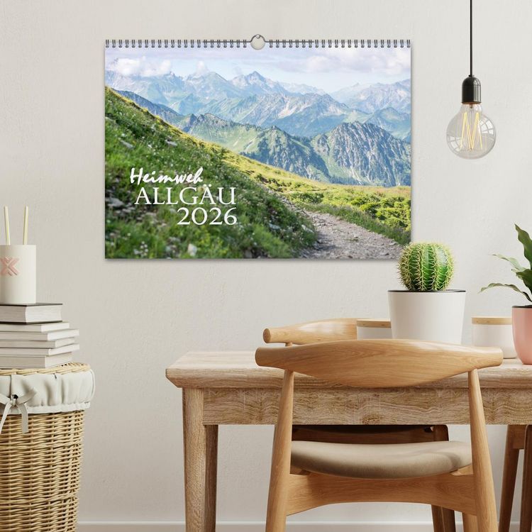 Produktbild: Heimweh Allg&auml;u 2026 (Wandkalender 2026 DIN A3 quer), CALVENDO Monatskalender