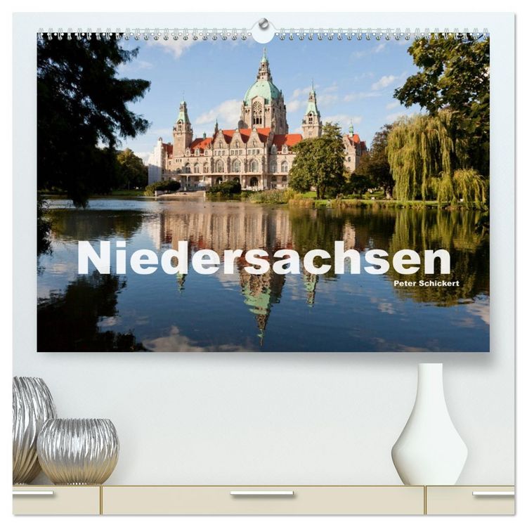 Produktbild: Niedersachsen (hochwertiger Premium Wandkalender 2026 DIN A2 quer), Kunstdruck in Hochglanz