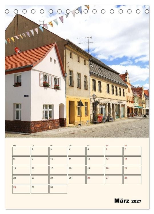 Produktbild: Luckau &ndash; Herz der Niederlausitz (Tischkalender 2027 DIN A5 hoch), CALVENDO Monatskalender