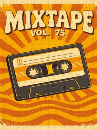 Produktbild: CALVENDO Puzzle Mixtape Memories | 1000 Teile Lege-Gr&ouml;&szlig;e 64x48cm Foto-Puzzle f&uuml;r gl&uuml;ckliche Stunden
