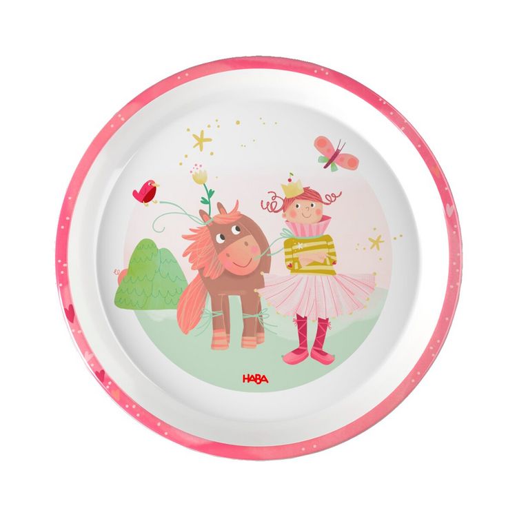 Produktbild: Teller, Prinzessin & Pferd Motiv 1