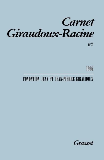 Produktbild: Carnet Giraudoux Racine Tome 2