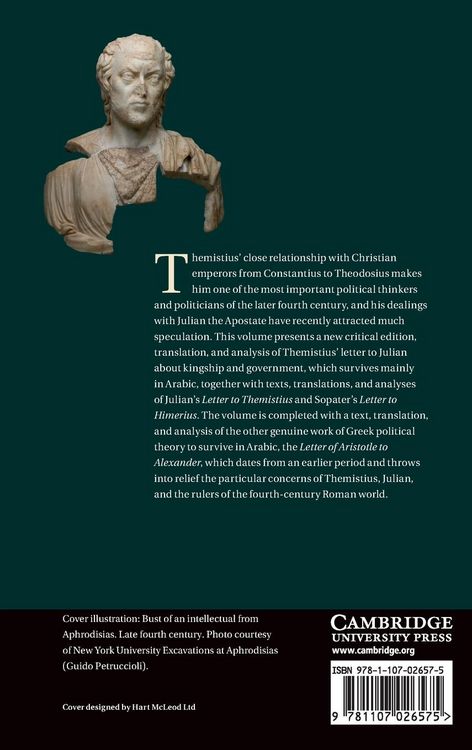 Produktbild: Themistius, Julian, and Greek Political Theory under Rome