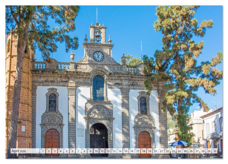Produktbild: Gran Canaria &ndash; Natur trifft Geschichte (hochwertiger Premium Wandkalender 2026 DIN A2 quer), Kunstdruck in Hochglanz