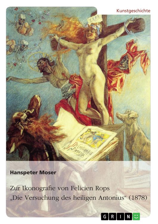 Produktbild: Zur Ikonografie von Felicien Rops' "Die Versuchung des heiligen Antonius" (1878)