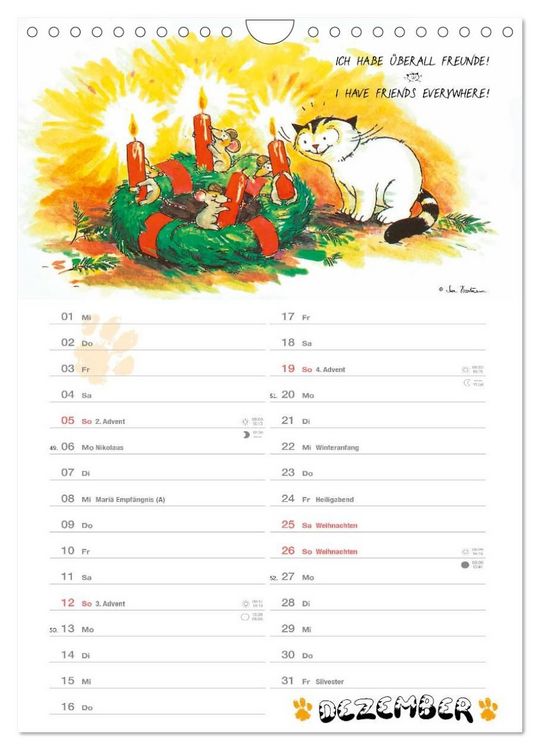 Produktbild: Kater Jacob: kleine Katzenweisheiten (Wandkalender 2027 DIN A4 hoch), CALVENDO Monatskalender