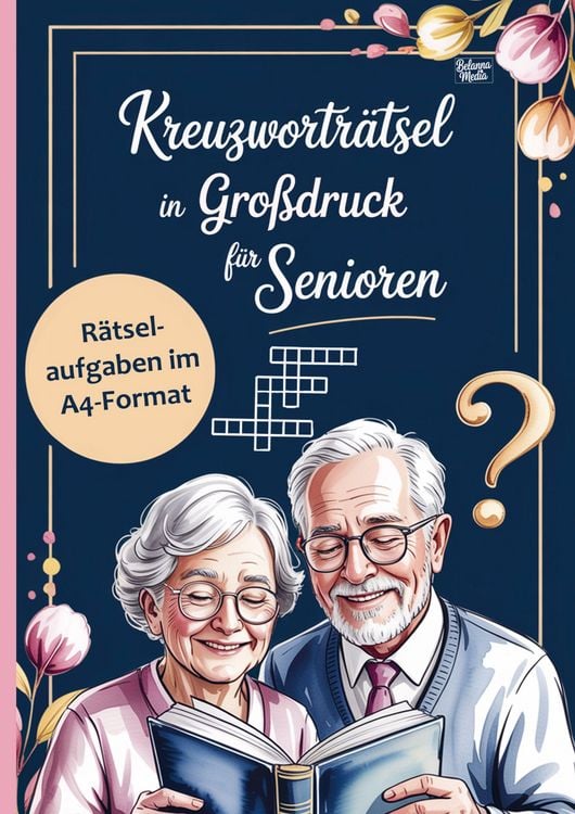Produktbild: Kreuzwortr&auml;tsel in Gro&szlig;druck f&uuml;r Senioren