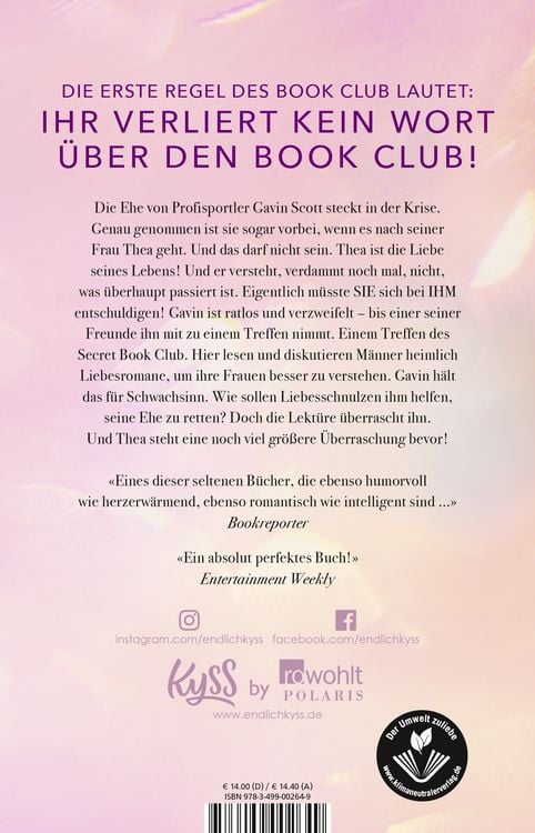 Produktbild: The Secret Book Club &ndash; Ein fast perfekter Liebesroman