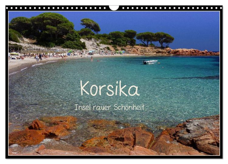 Produktbild: Korsika - Insel rauer Sch&ouml;nheit (Wandkalender 2026 DIN A3 quer), CALVENDO Monatskalender