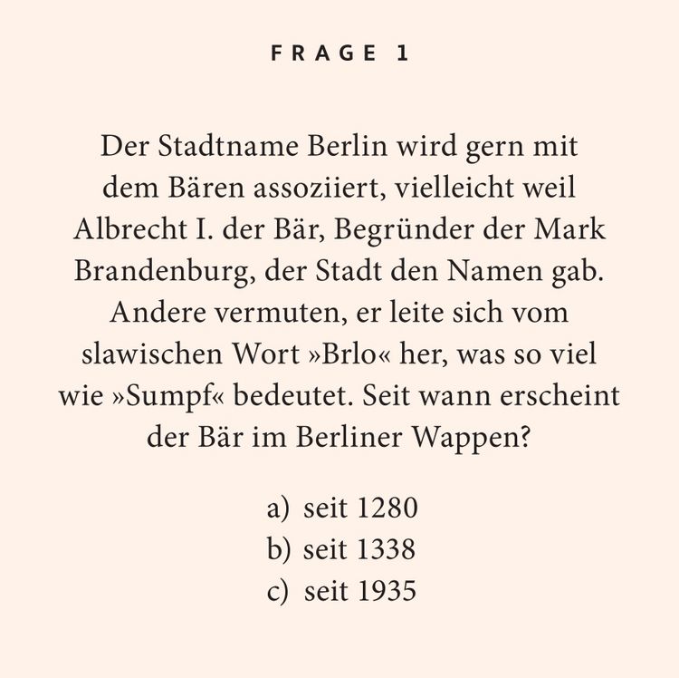Produktbild: Berlin-Quiz