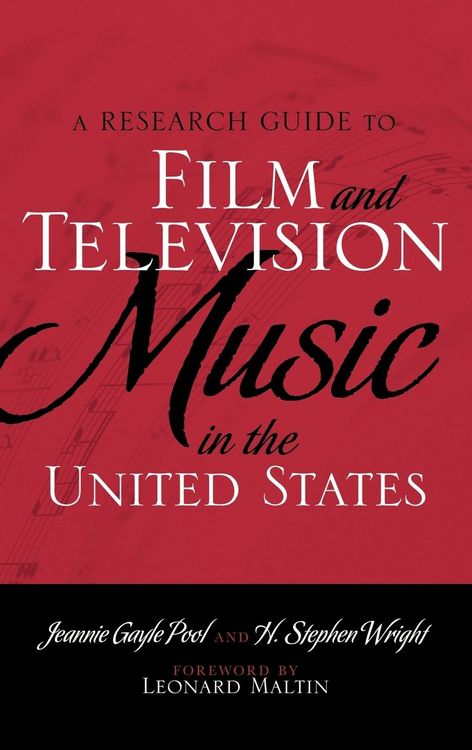 Produktbild: Research Guide to Film and Television Music in the United States