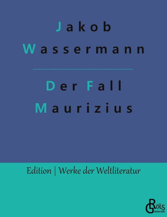 Produktbild: Der Fall Maurizius