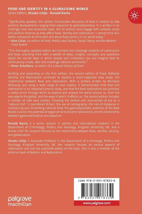 Produktbild: Food, National Identity and Nationalism