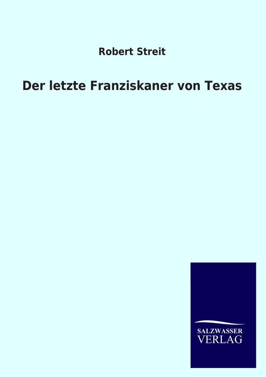 Produktbild: Der letzte Franziskaner von Texas