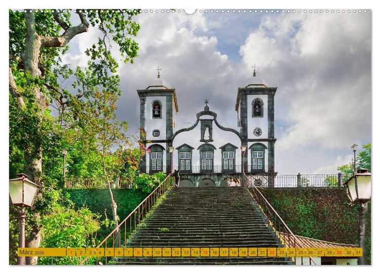 Produktbild: Madeira, Insel im ewigen Fr&uuml;hling (Wandkalender 2026 DIN A2 quer), CALVENDO Monatskalender