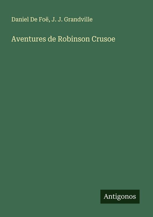 Produktbild: Aventures de Robinson Crusoe