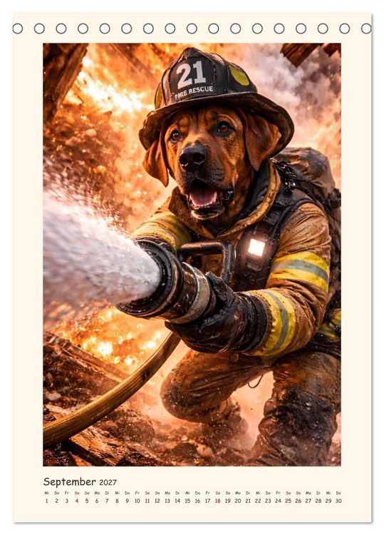 Produktbild: Rhodesian Ridgeback - Ein Hund mit vielen Talenten (Tischkalender 2027 DIN A5 hoch), CALVENDO Monatskalender