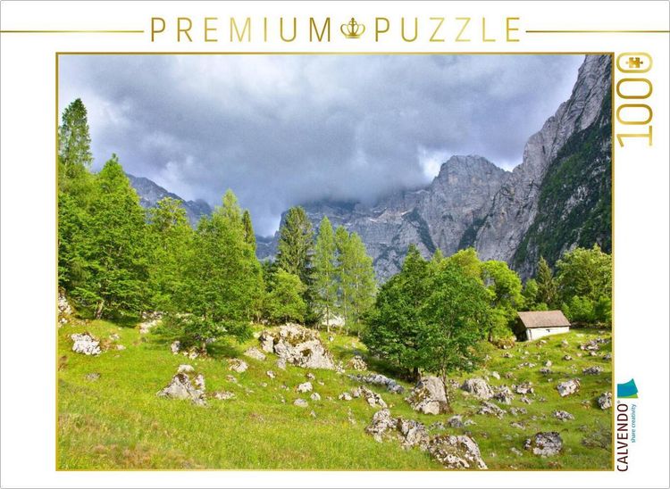 Produktbild: CALVENDO Puzzle Julische Alpen | 1000 Teile Lege-Gr&ouml;&szlig;e 64x48cm Foto-Puzzle f&uuml;r gl&uuml;ckliche Stunden