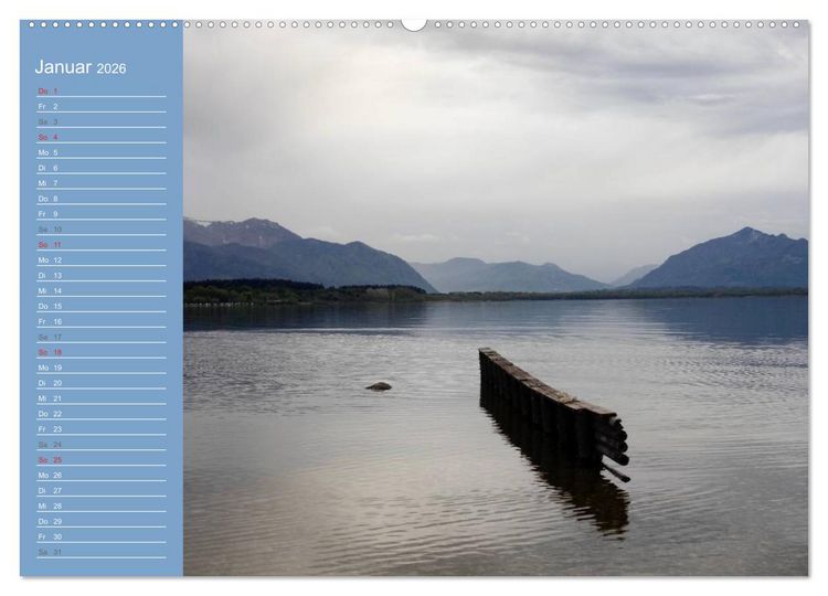 Produktbild: Am sch&ouml;nen Chiemsee (Wandkalender 2026 DIN A2 quer), CALVENDO Monatskalender