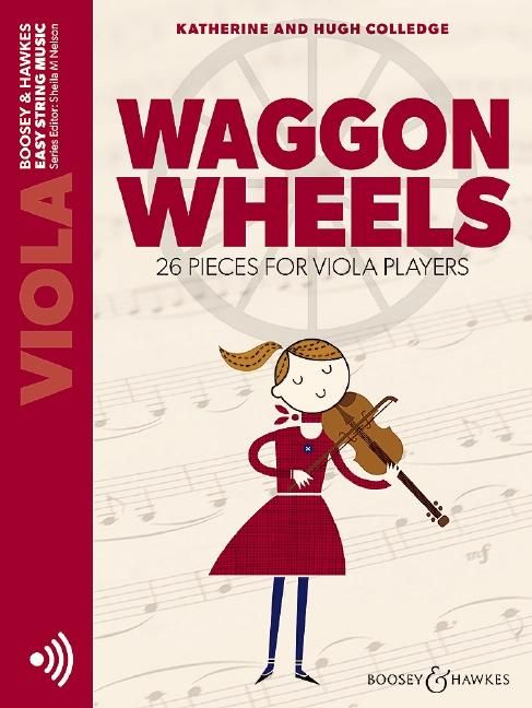 Produktbild: Waggon Wheels: 26 Pieces for Viola Players Viola with Online Audio