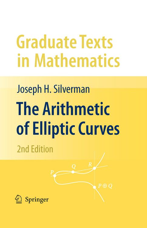 Produktbild: The Arithmetic of Elliptic Curves