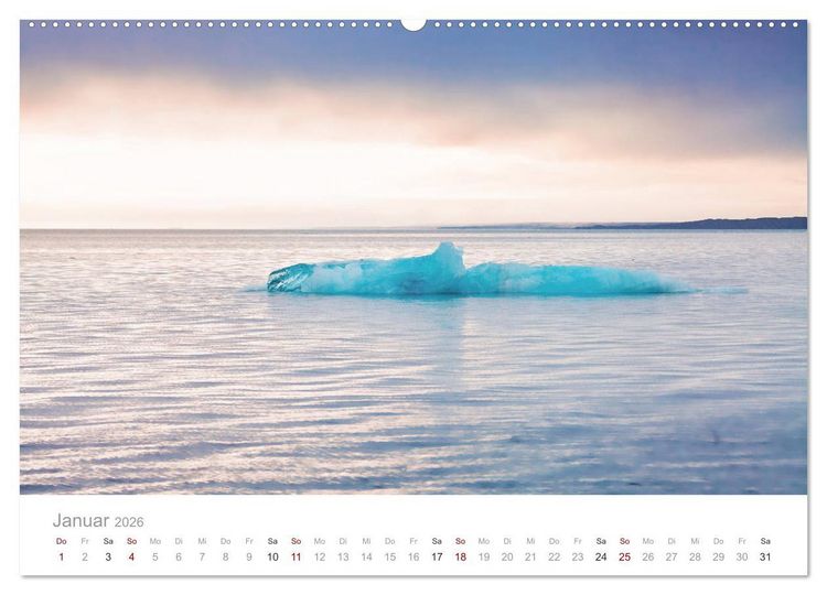 Produktbild: Spitzbergen - Wild.Rau.Ungez&auml;hmt. (hochwertiger Premium Wandkalender 2026 DIN A2 quer), Kunstdruck in Hochglanz