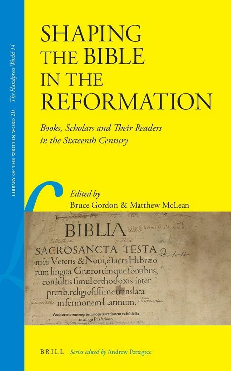 Produktbild: Shaping the Bible in the Reformation