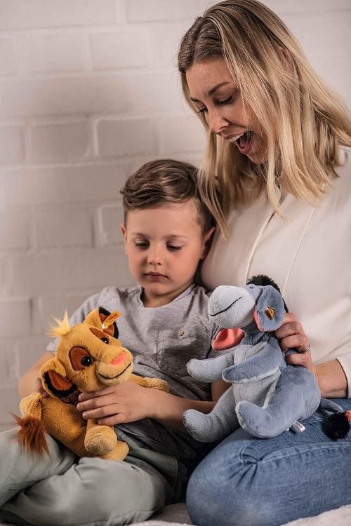 Produktbild: Steiff 024665 - Soft Cuddly Friends Disney Originals Simba, L&ouml;we, beige/braun, 26cm