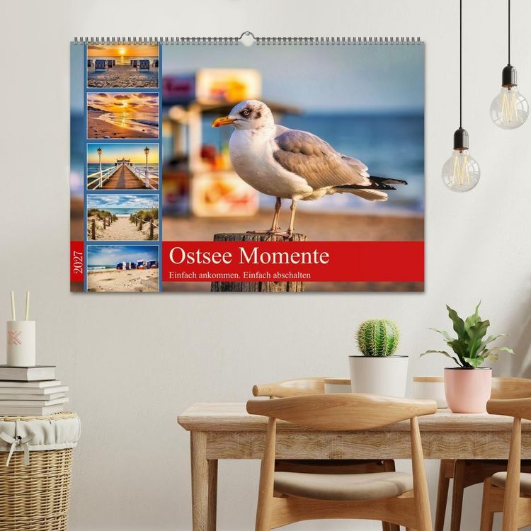 Produktbild: Ostsee Momente (Wandkalender 2027 DIN A2 quer), CALVENDO Monatskalender