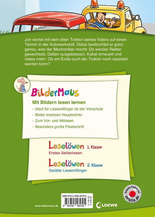 Produktbild: Bildermaus - Ein Tag in der Autowerkstatt
